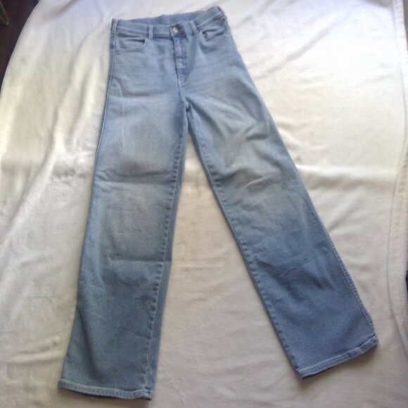 Dr. Denim Moxy Breeze Straight / Bootcut Light Wash Mid Rise Gorg Denim Jeans - Picture 3 of 8